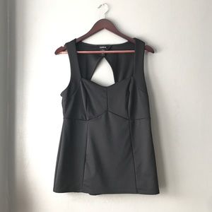 Torrid Black Tailored Top